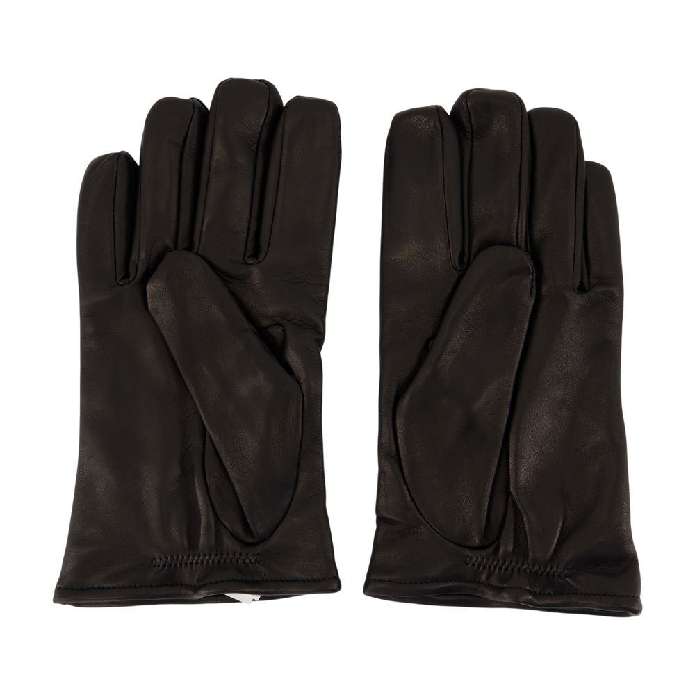 Our Legacy Leather Gloves — Black