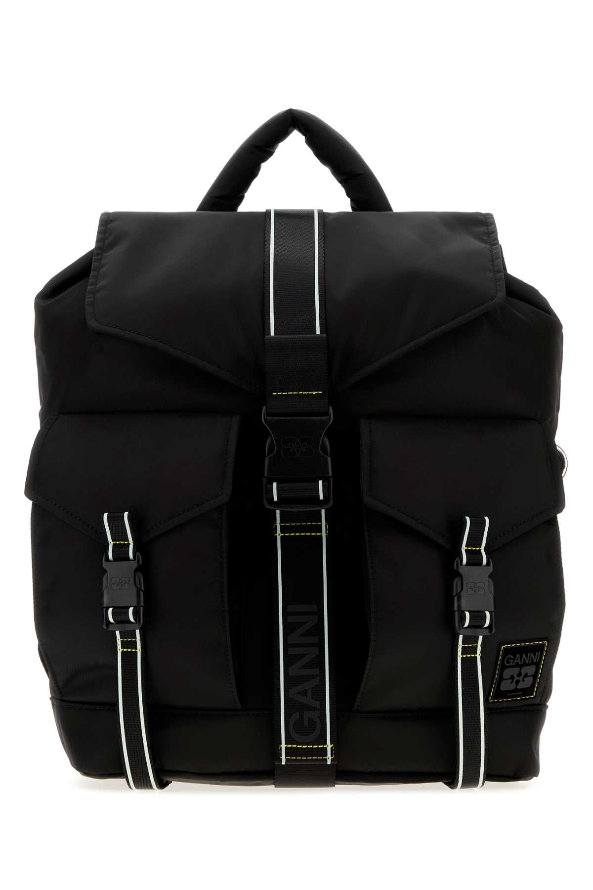 Ganni Sport Backpack — Black