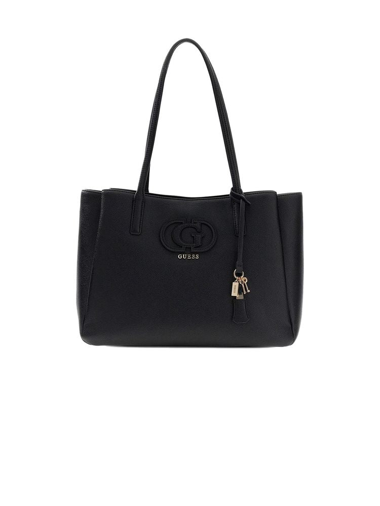 Guess Isola Multi Comp Tote Bag — Black