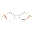 Chloé CE2158906 Metal Round Frame Eyeglasses — Gold