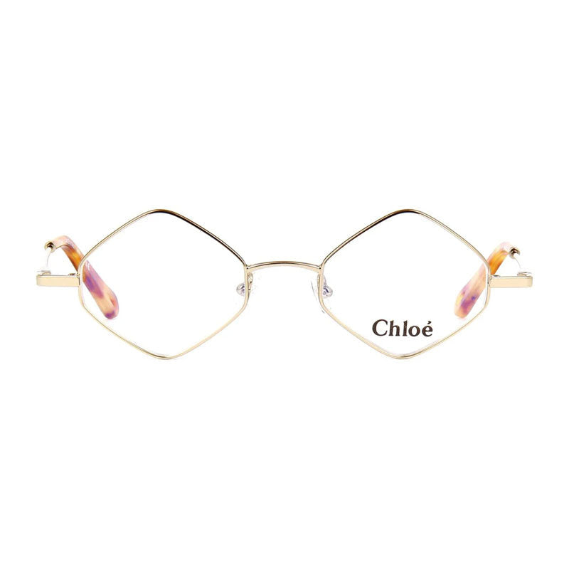 Chloé CE2158906 Metal Round Frame Eyeglasses — Gold