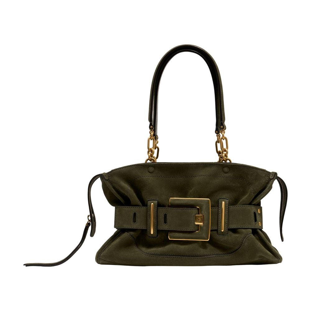 Balmain Anthem Shoulder Bag — Green