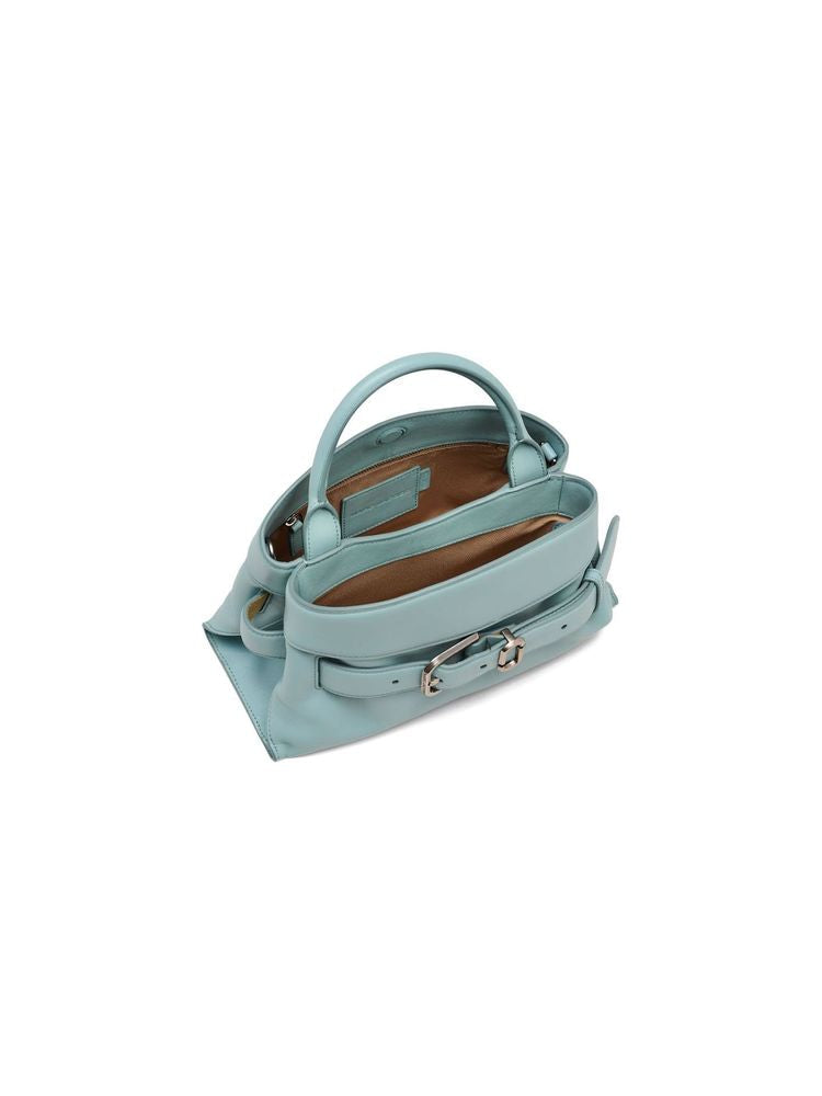 Marc Jacobs Leather Top Handle Satchel — Blue