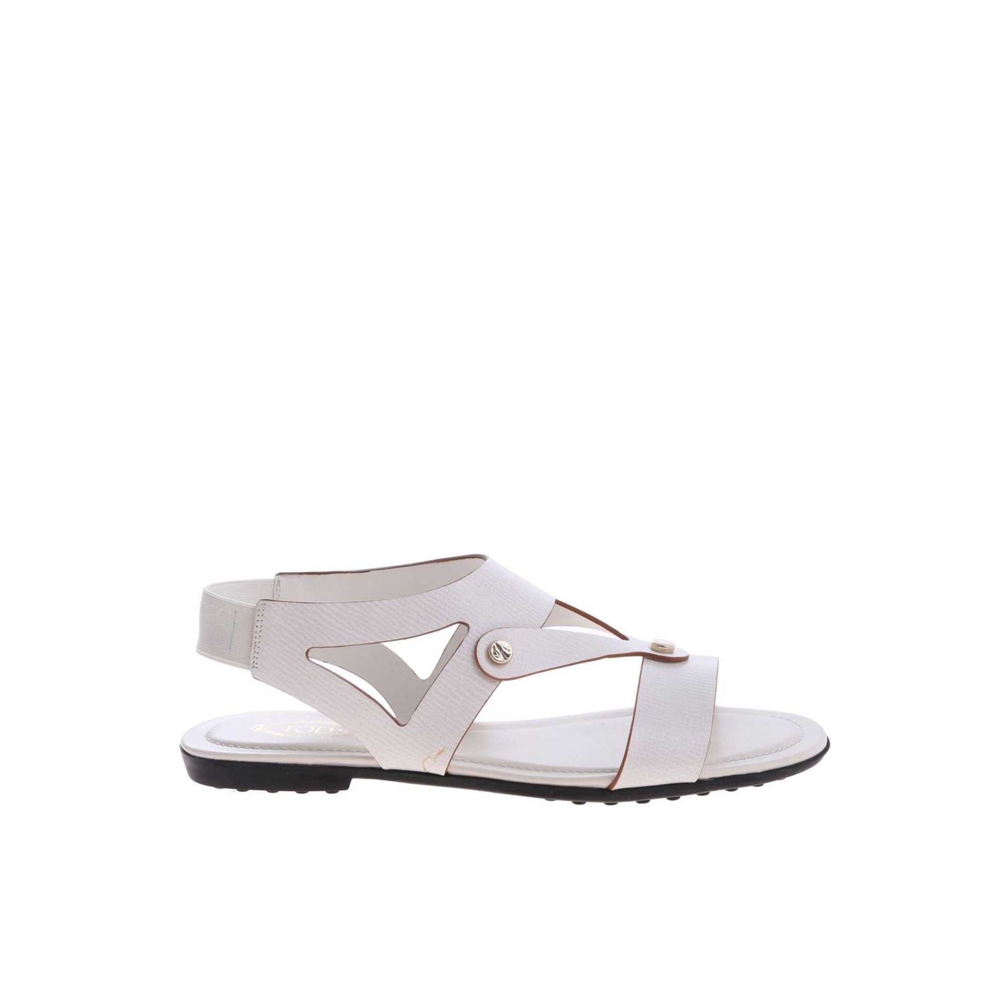Tod's Leather Sandal — White