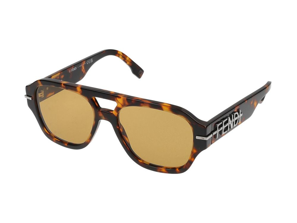 Maison Fendi FE40130I Tortoiseshell Acetate Sunglasses — Tortoiseshell