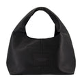 Marc Jacobs Pebbled Leather Shoulder Bag — Black