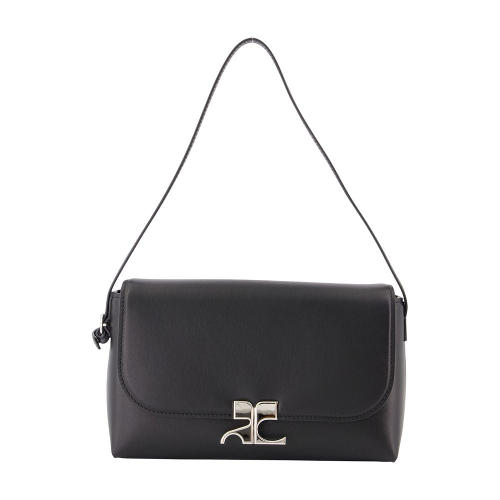 Courreges Shoulder Bag — Black