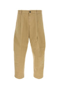 Nine In The Morning Squad Trousers — Beige