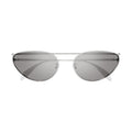 Alexander McQueen AM0424S004 Metal Frame Sunglasses — Silver