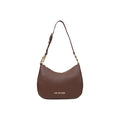 Love Moschino Polyurethane Shoulder Bag — Brown