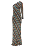 Missoni Sequin-Embellished Viscose Lamé Dress — Multicolor