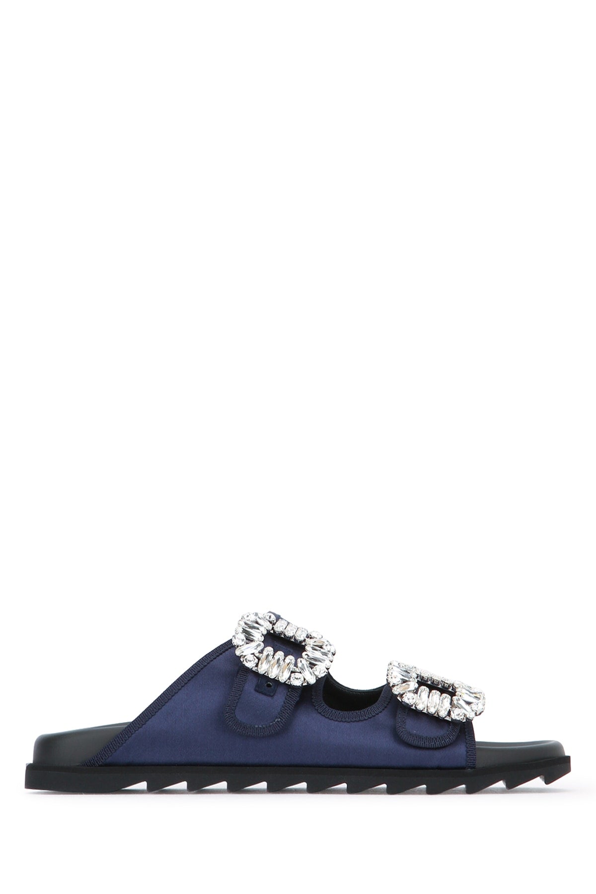 Roger Vivier Strass Mule — Navy