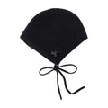 Simone Rocha Cashmere Embroidered Beanie — Black