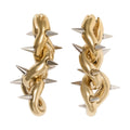 Acne Studios Spike Earrings — Gold