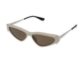 Alexander McQueen AM0493S Sunglasses — White