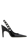 The Attico Studded Slingback Slingback Heel — Black