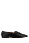 Jil Sander Lace-Up Moccasin Loafer — Black