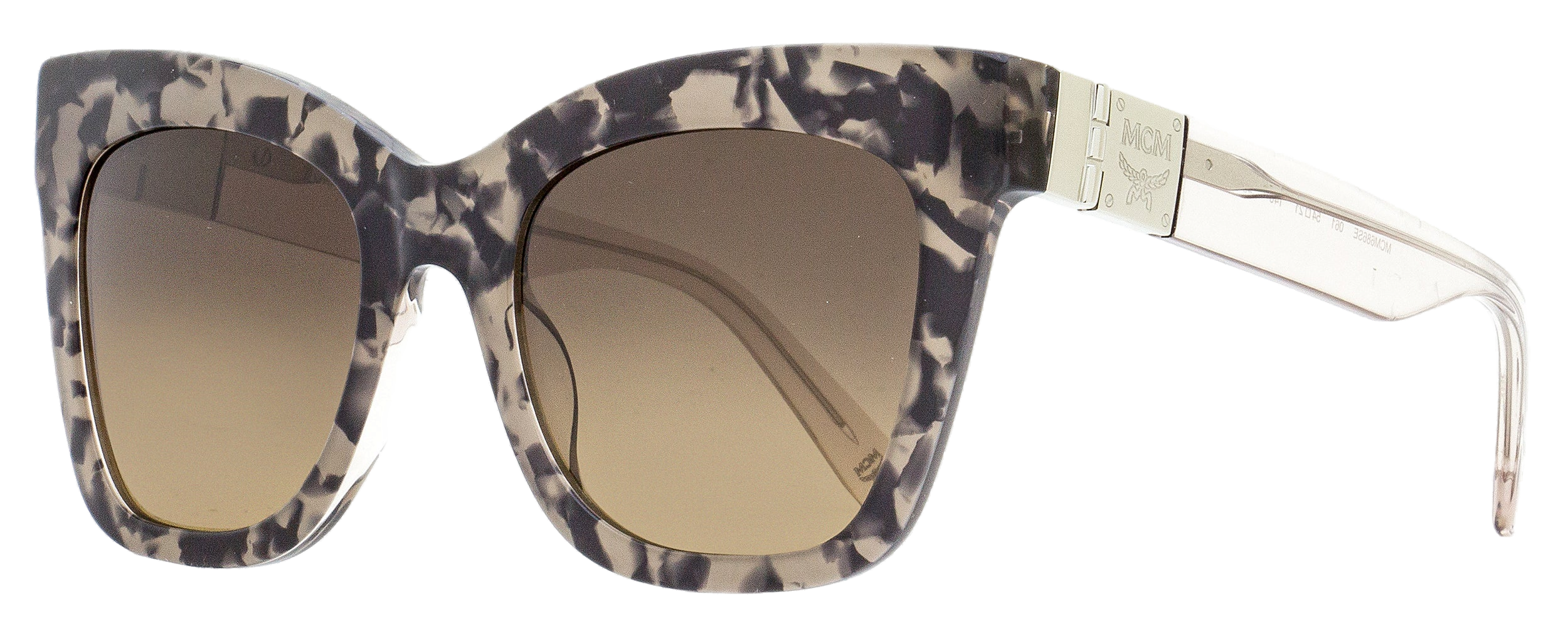 MCM MCM686SE Modified Square Bio Acetate Sunglasses — Gray