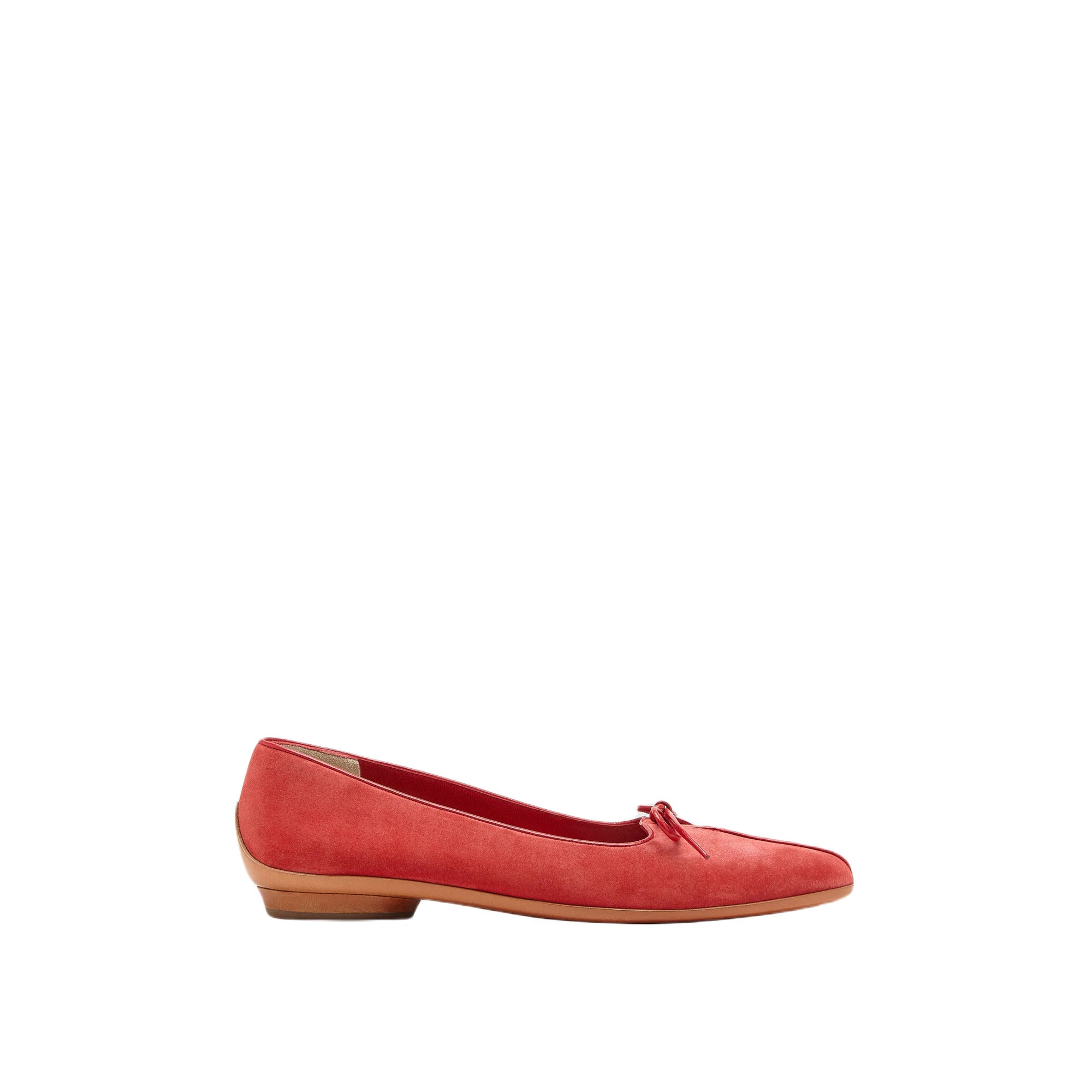 Ferragamo Flat — Red