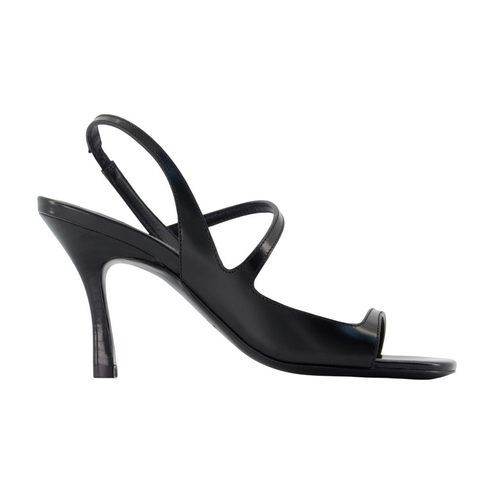 Anine Bing Sandal Heel — Black