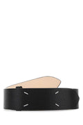 Maison Margiela Leather Belt — Black