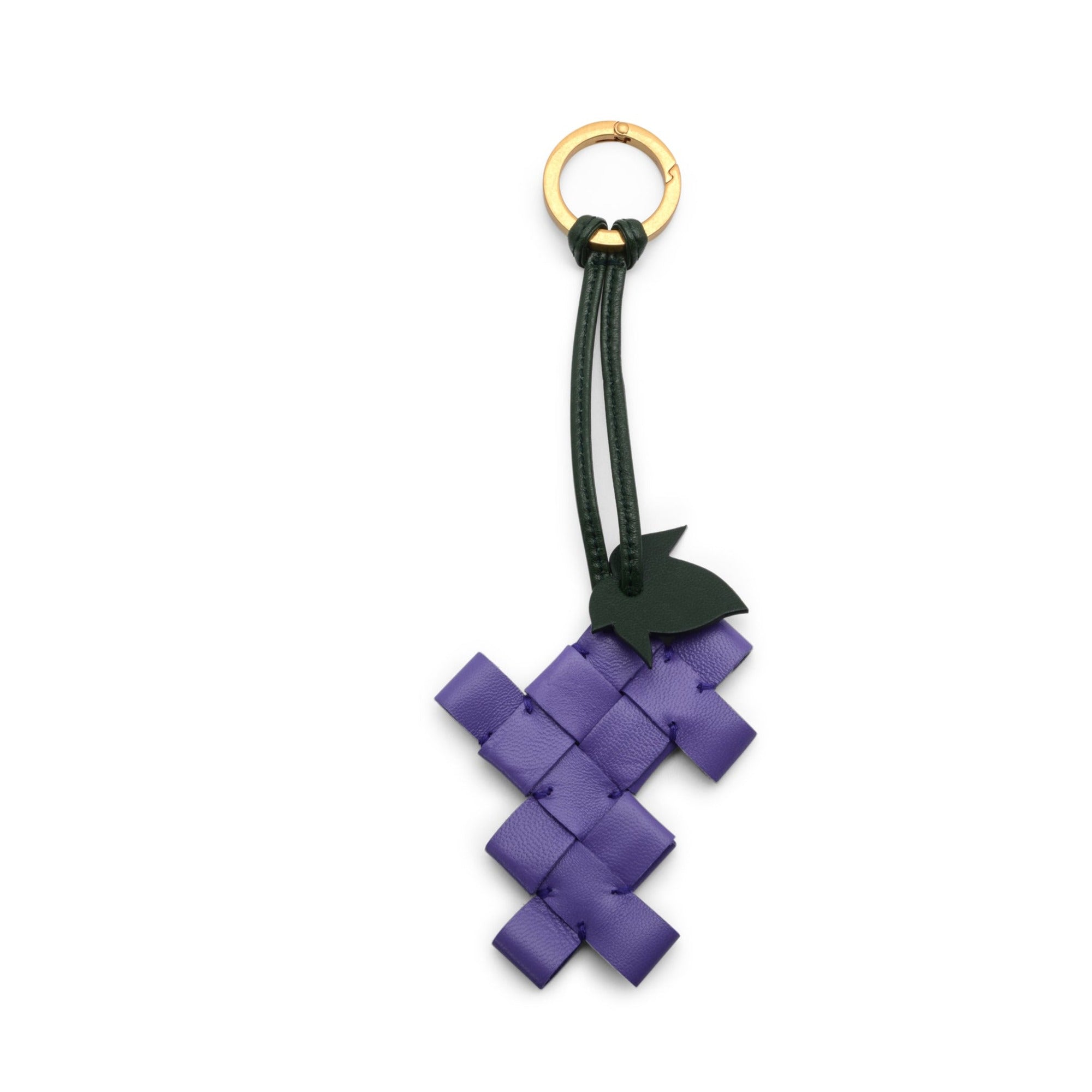 Bottega Veneta Key Charm — Purple