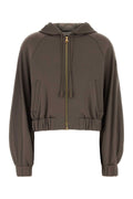 Moncler Cardigan Hoodie — Gray