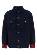 Burberry Cotton Denim Jacket — Navy