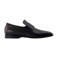 MM6 Maison Margiela Calfskin Leather Loafer — Black