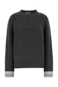 Prada Maglieria Sweater — Gray