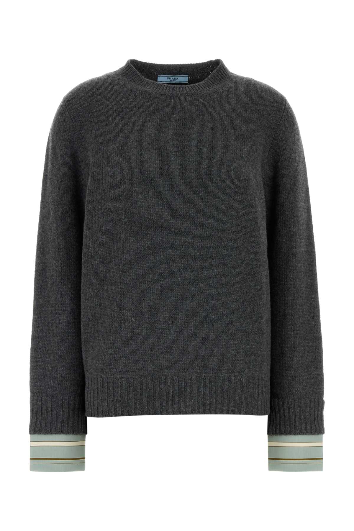 Prada Maglieria Sweater — Gray