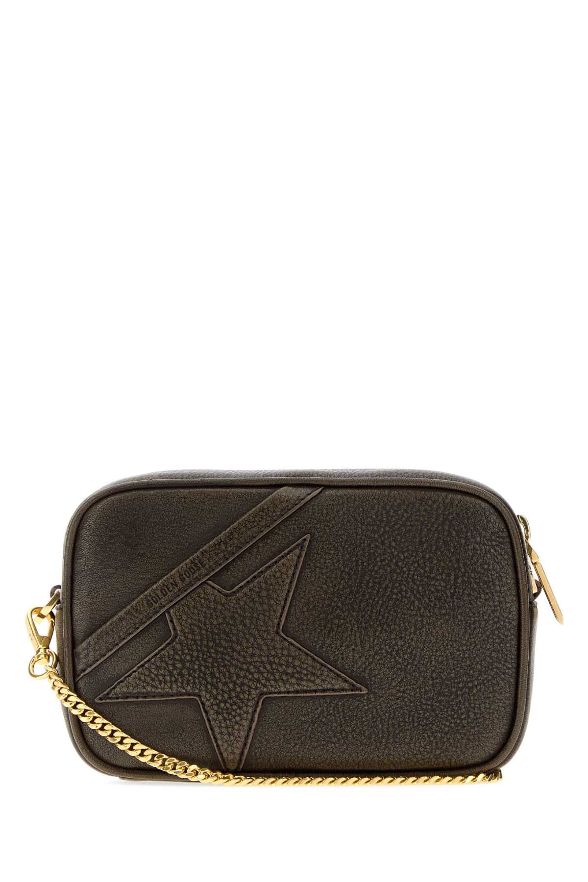 Golden Goose Deluxe Brand Star Crossbody Bag — Brown