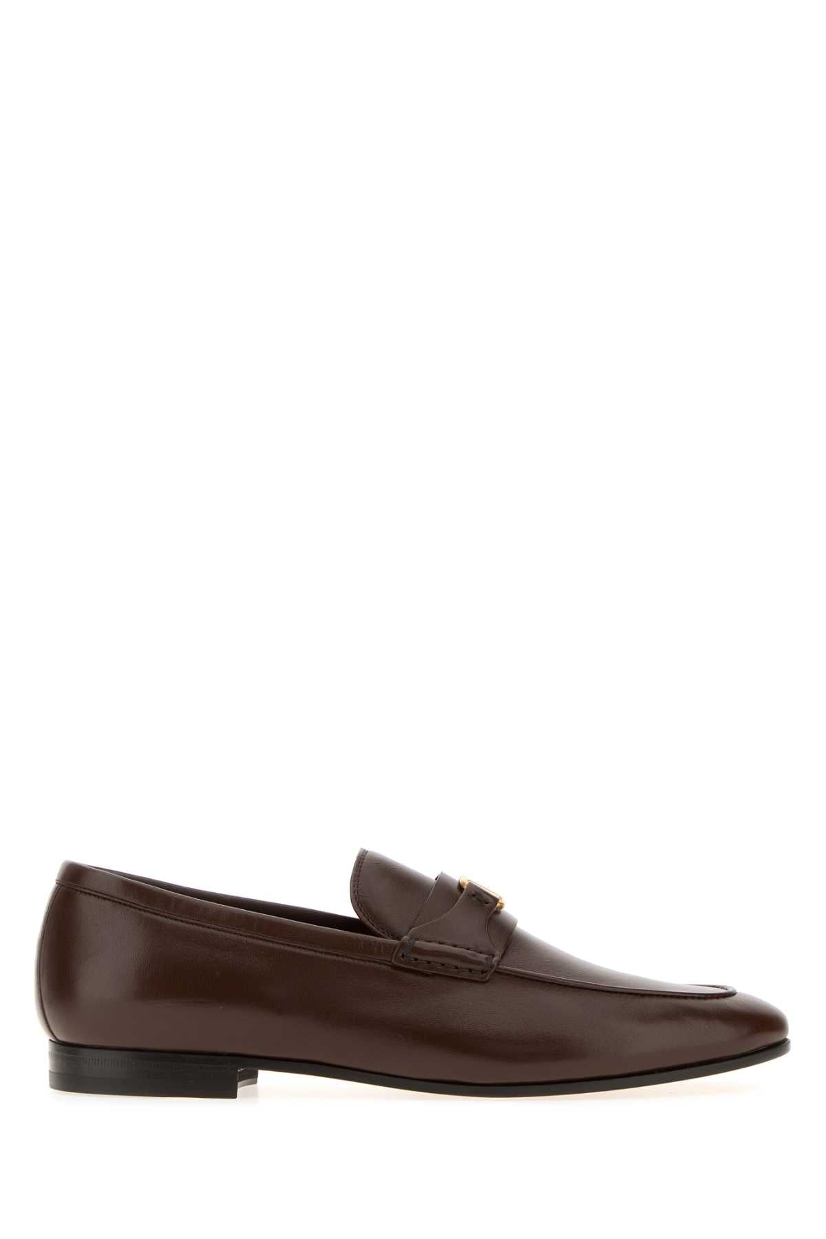 Valentino Garavani Vlogo Loafer — Brown