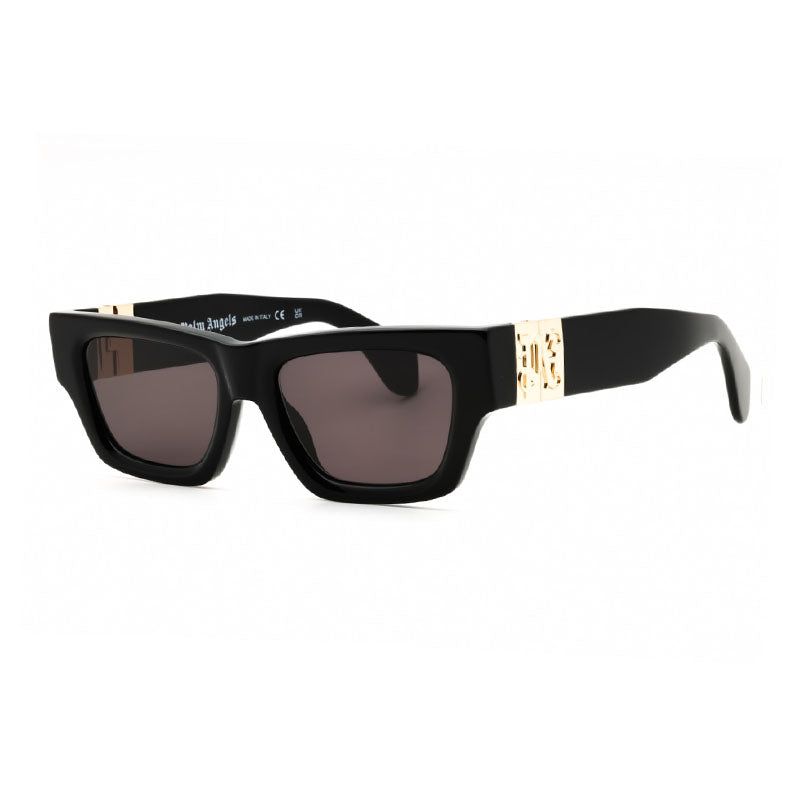 Palm Angels PERI10JMAGNOLIA1007 Rectangular Frame Sunglasses — Black