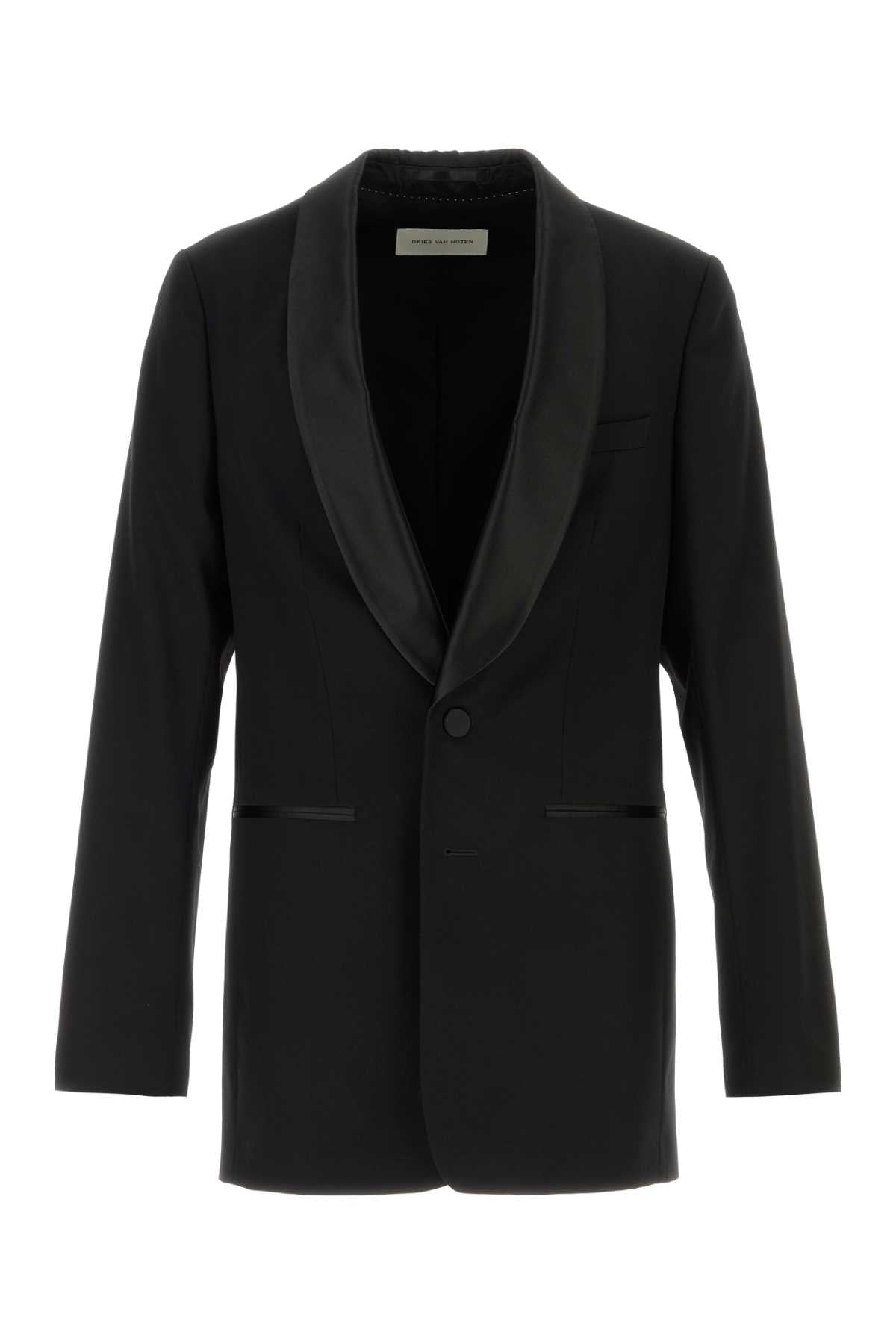 Dries Van Noten Bartux Blazer — Black