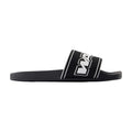 Alexander Wang Logo-Webbing Slide — Black