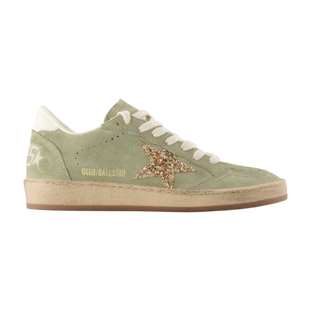 Golden Goose Deluxe Brand Ball Star Sneaker — Green