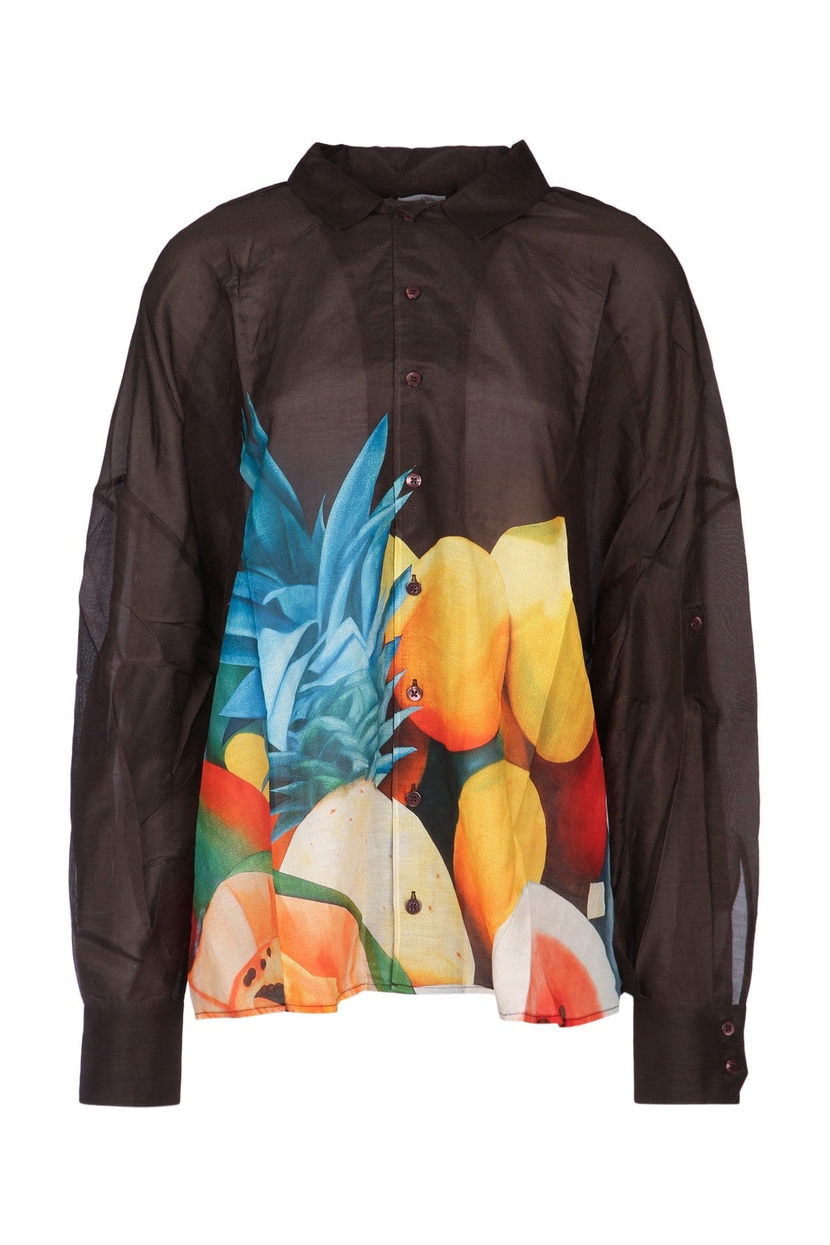 Donde Esteban Salpicon Shirt — Brown