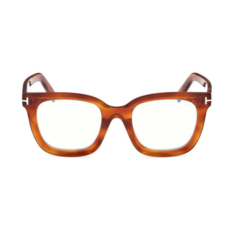 Tom Ford FT5880-B053 Tortoiseshell Acetate Eyeglasses — Brown
