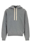 Jil Sander Cotton Jersey Hoodie — Gray
