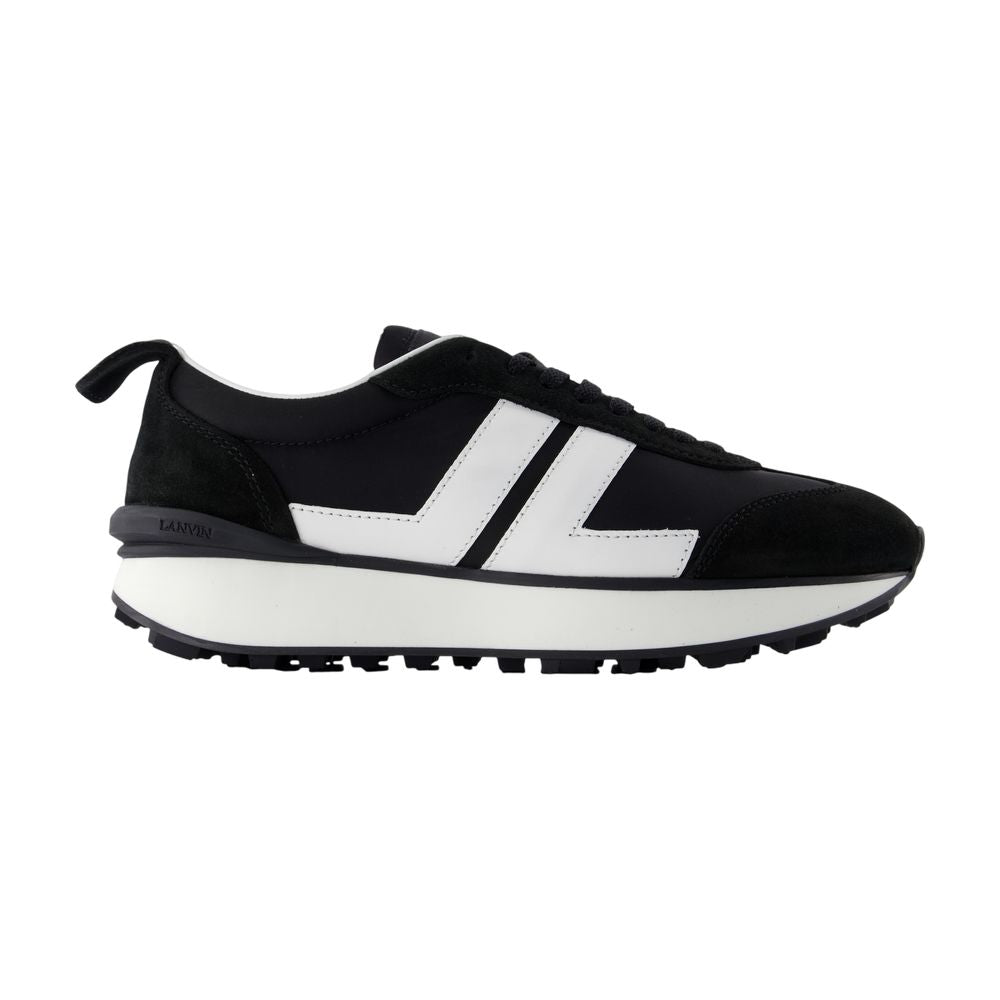 Lanvin Bumpr Sneakers — Black