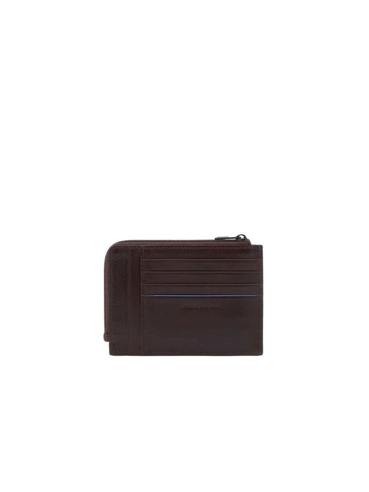 Piquadro B2 Revamp Card Case — Brown