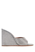 Amina Muaddi Lupita Mule — Silver