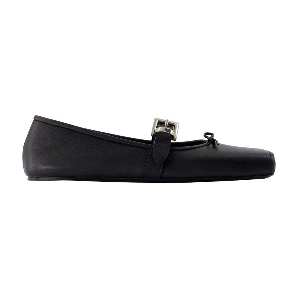 Balenciaga Bel Air Ballerina Flat — Black