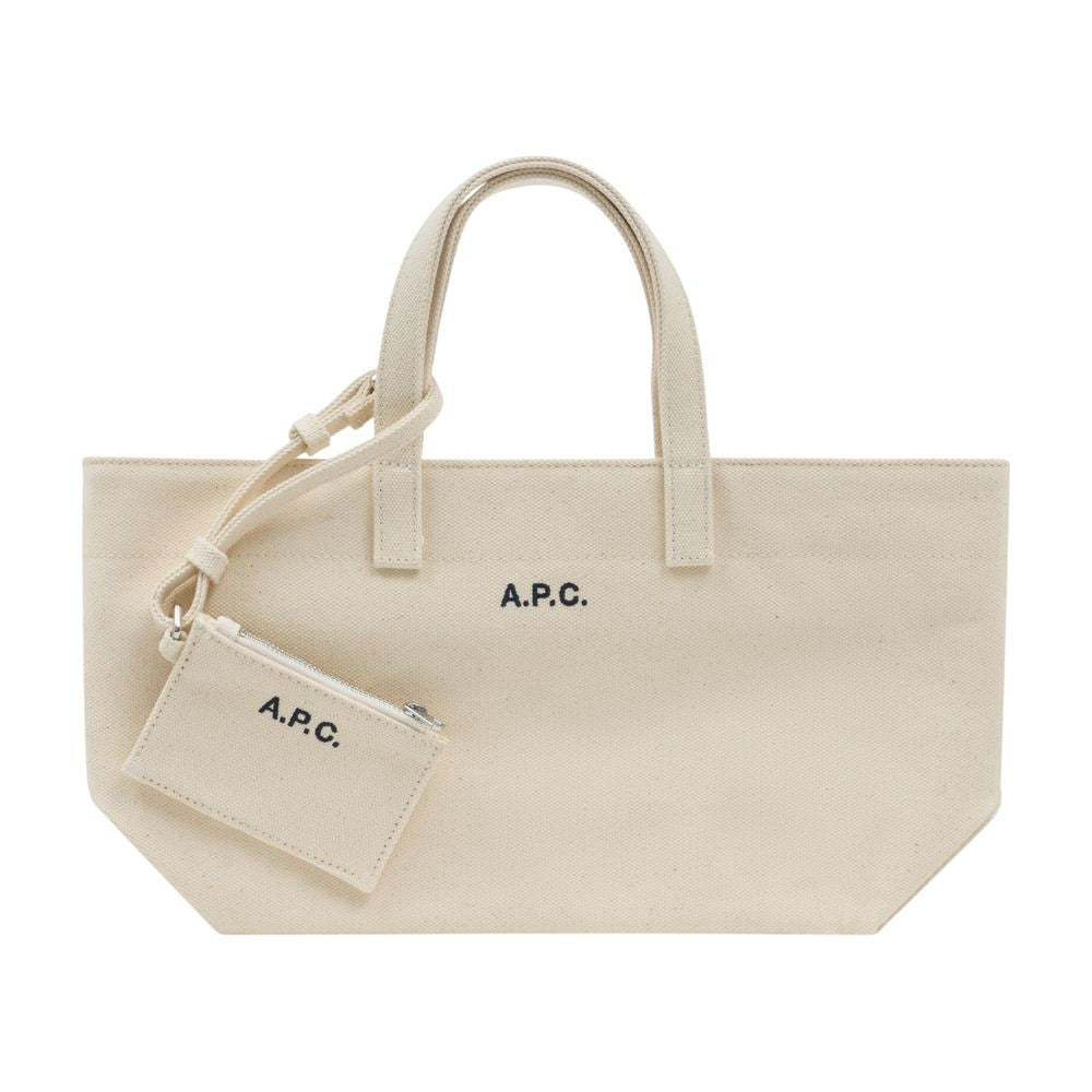 A.P.C. Le Drummer Tote Bag — White