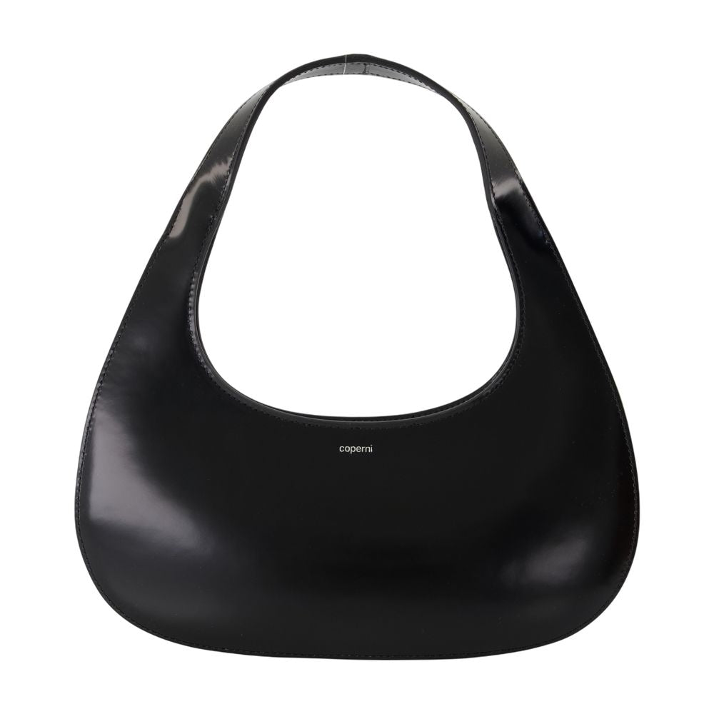Coperni Loup Swipe Shoulder Bag — Black