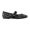 Coperni Crystal-Embellished Ballerina — Black