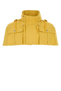 Prada Nylon Cape Cape — Yellow