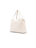 Love Moschino Polyurethane Shoulder Bag — Ivory