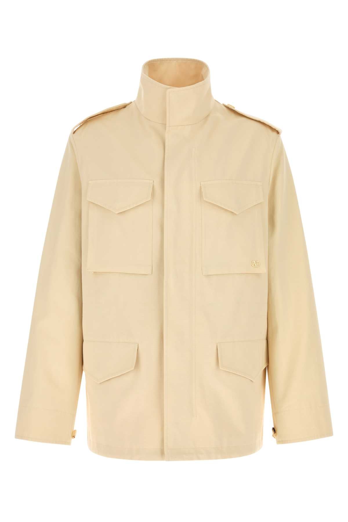 Valentino Garavani Caban Coat — Beige